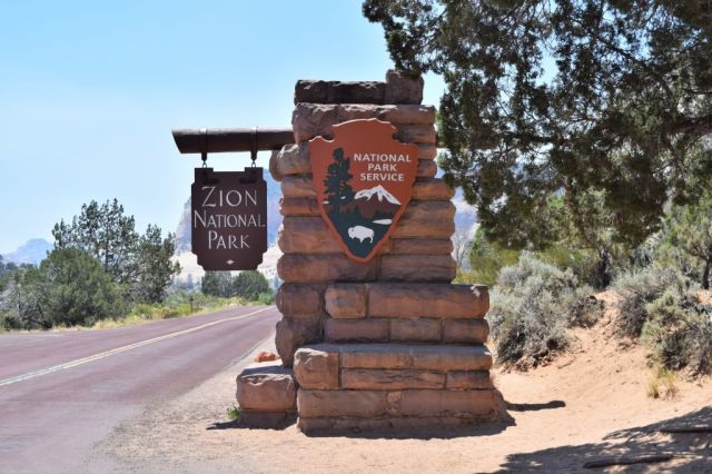 1Zion National Park, resan in 1