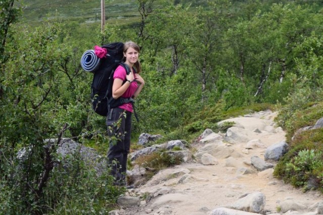 1Vandring Nikkaloukta - Kebnekaise Fjällstation 129