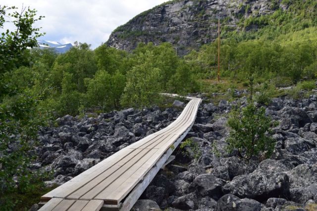 1Vandring Nikkaloukta - Kebnekaise Fjällstation 99